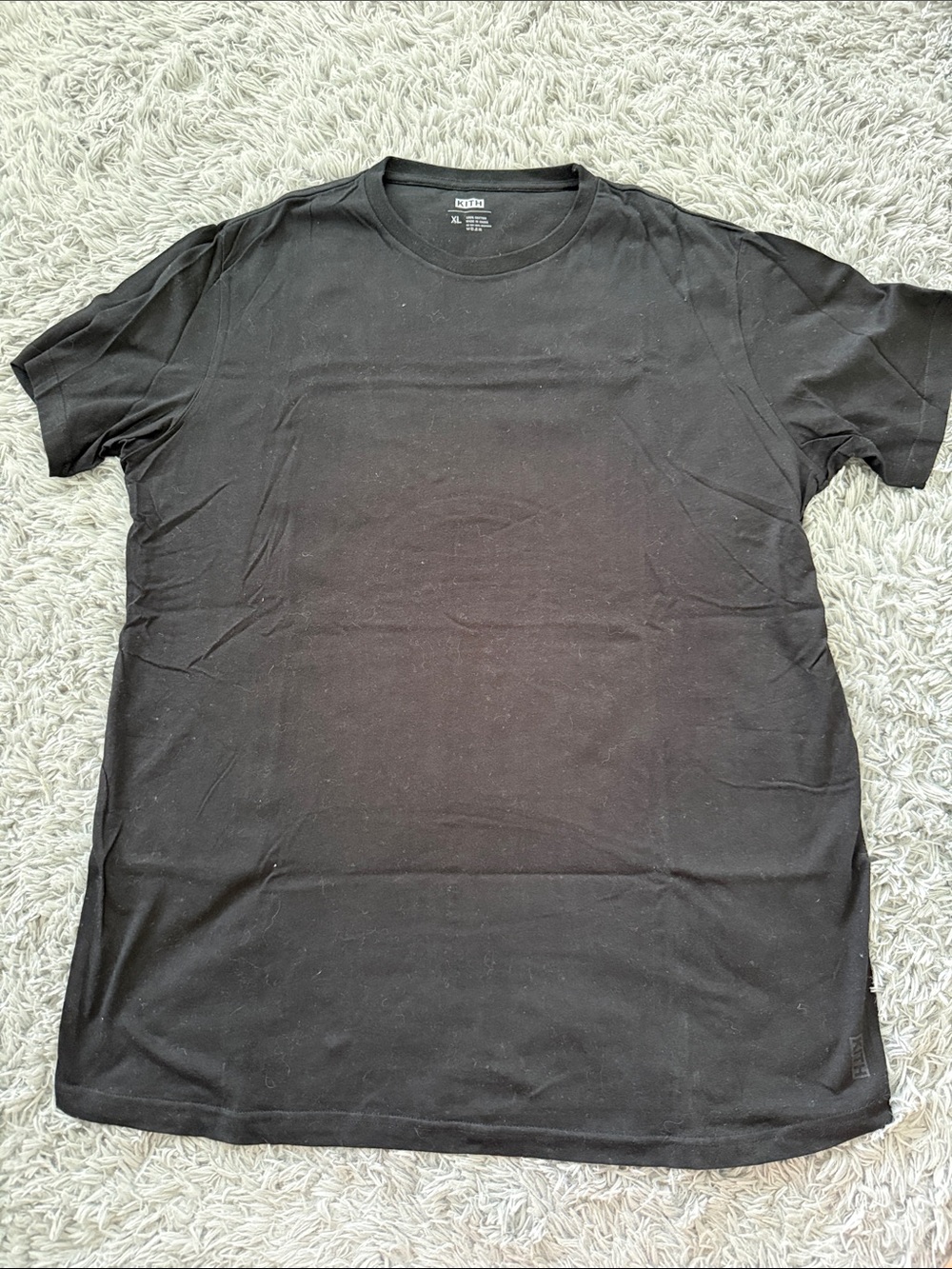 Kith Black Short-Sleeve Crew Tee